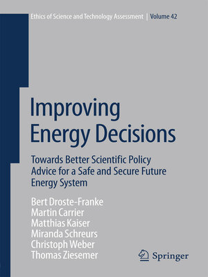 cover image of Improving Energy Decisions